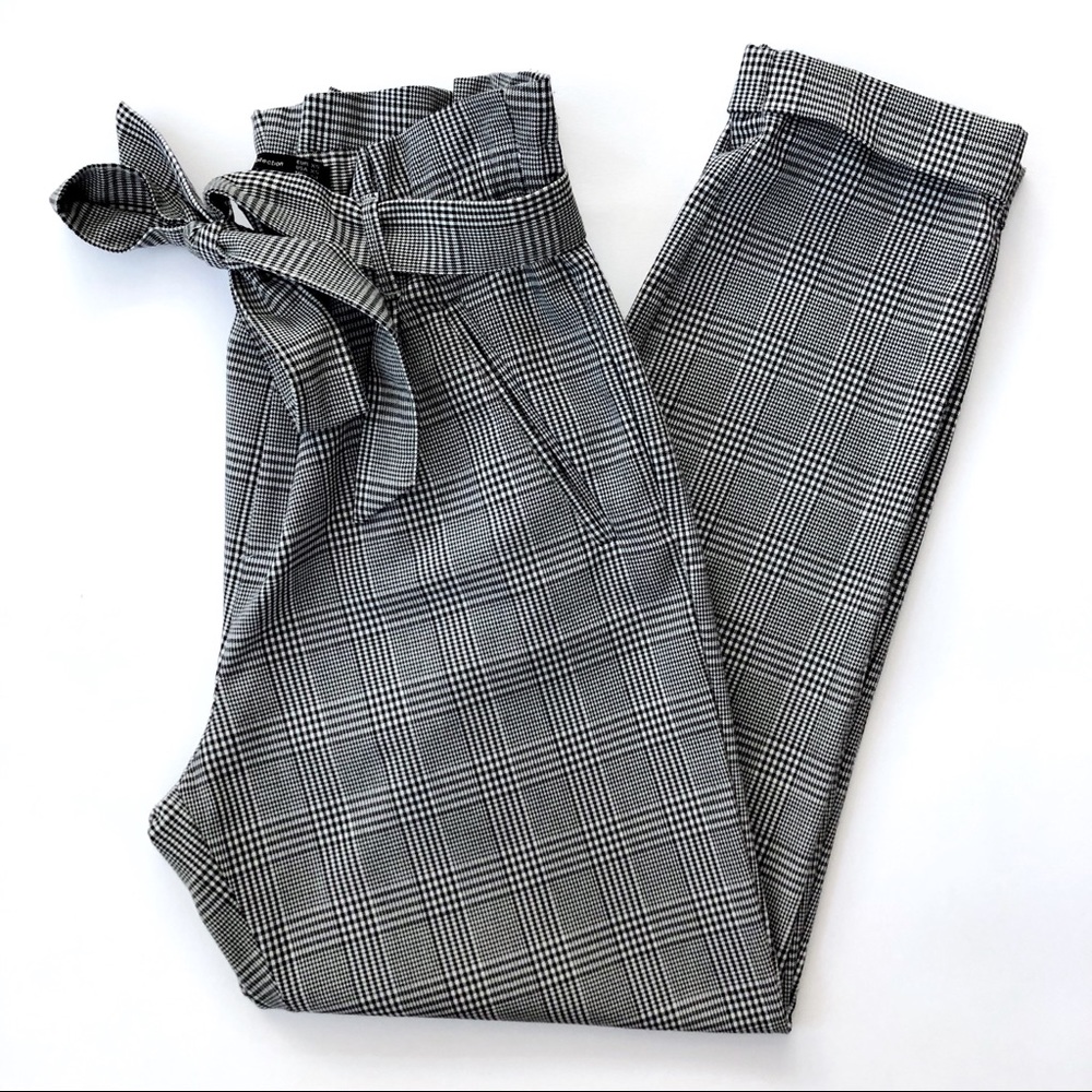 Zara Trafuluc Plaid Trousers
